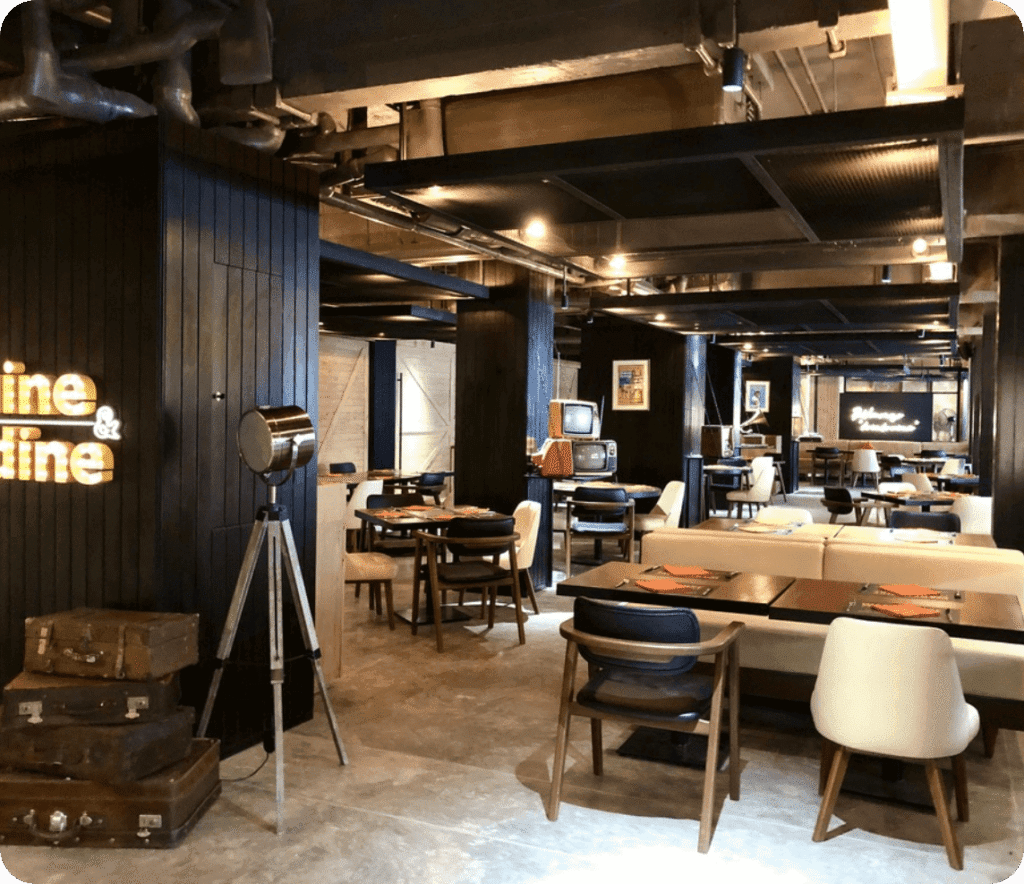 WAREHOUSE, WINE AND DINE