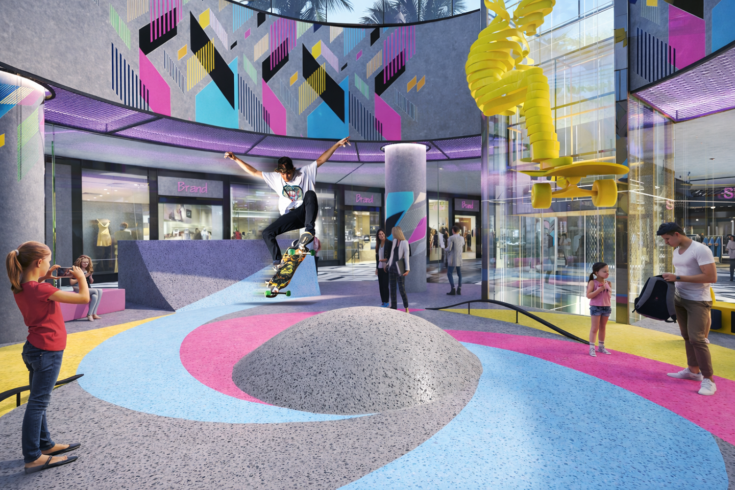 UNDERGROUND SHOPPING MALL - Gallery Image