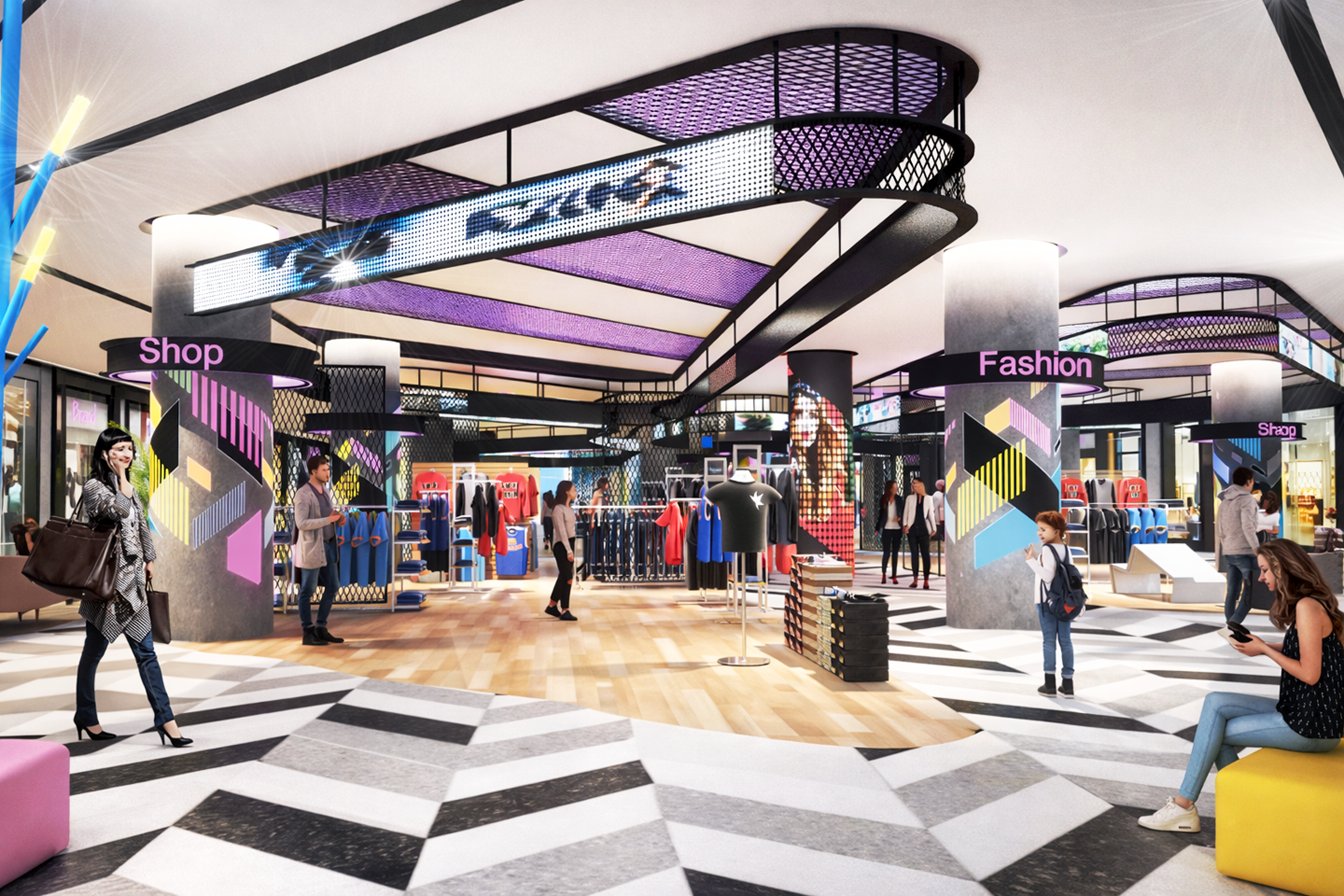 UNDERGROUND SHOPPING MALL - Gallery Image