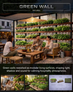Green Walls as Atmosphere, Not Decoration (Bangkok / Thailand)