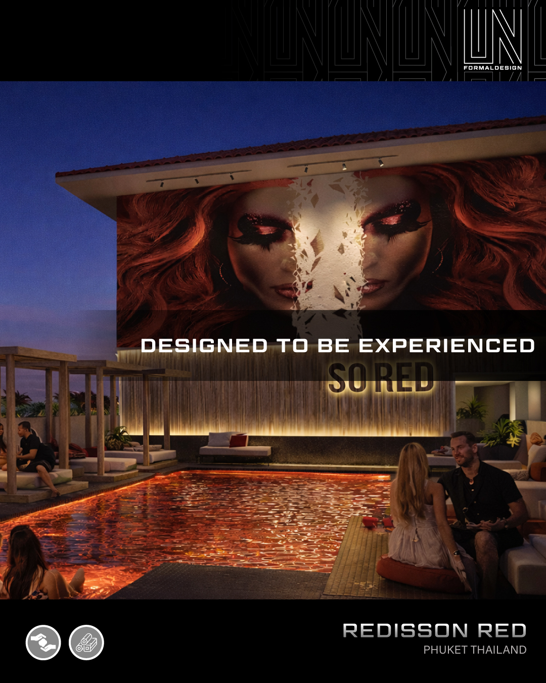 Radisson RED Phuket Patong Beach: Lifestyle Interior Design on the Rooftop