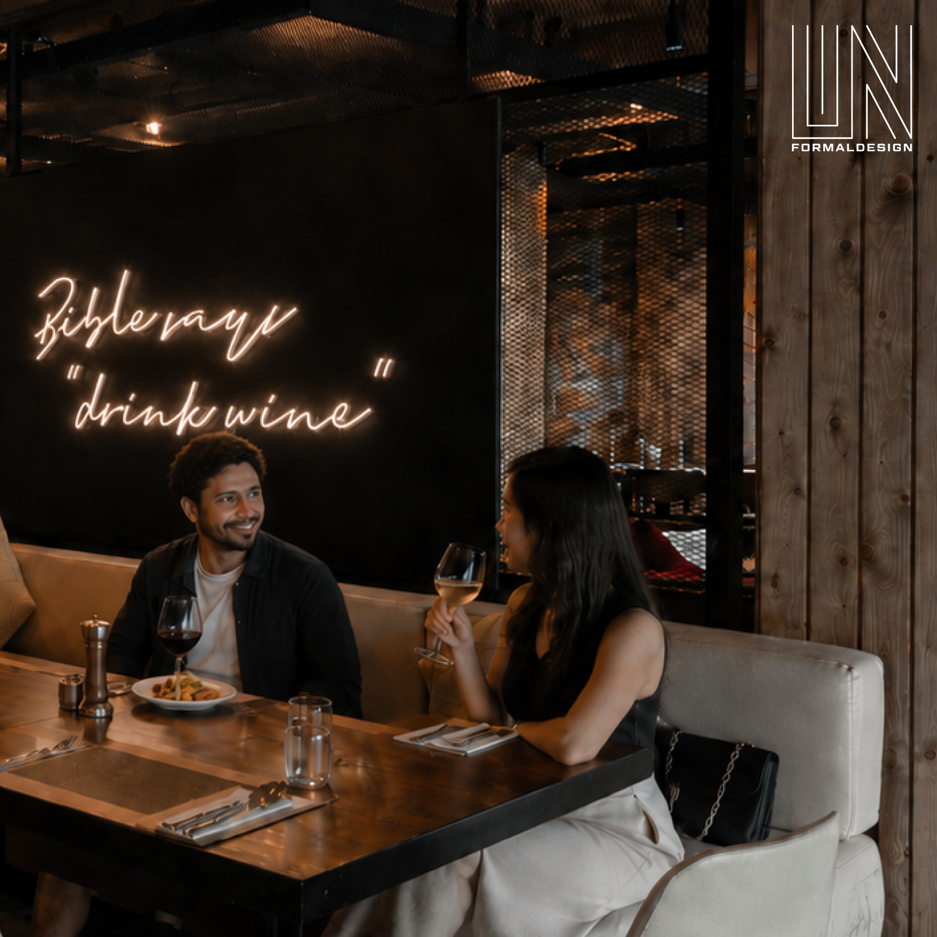 Industrial Restaurant Interior Design in Phuket: Warehouse Wine & Dine