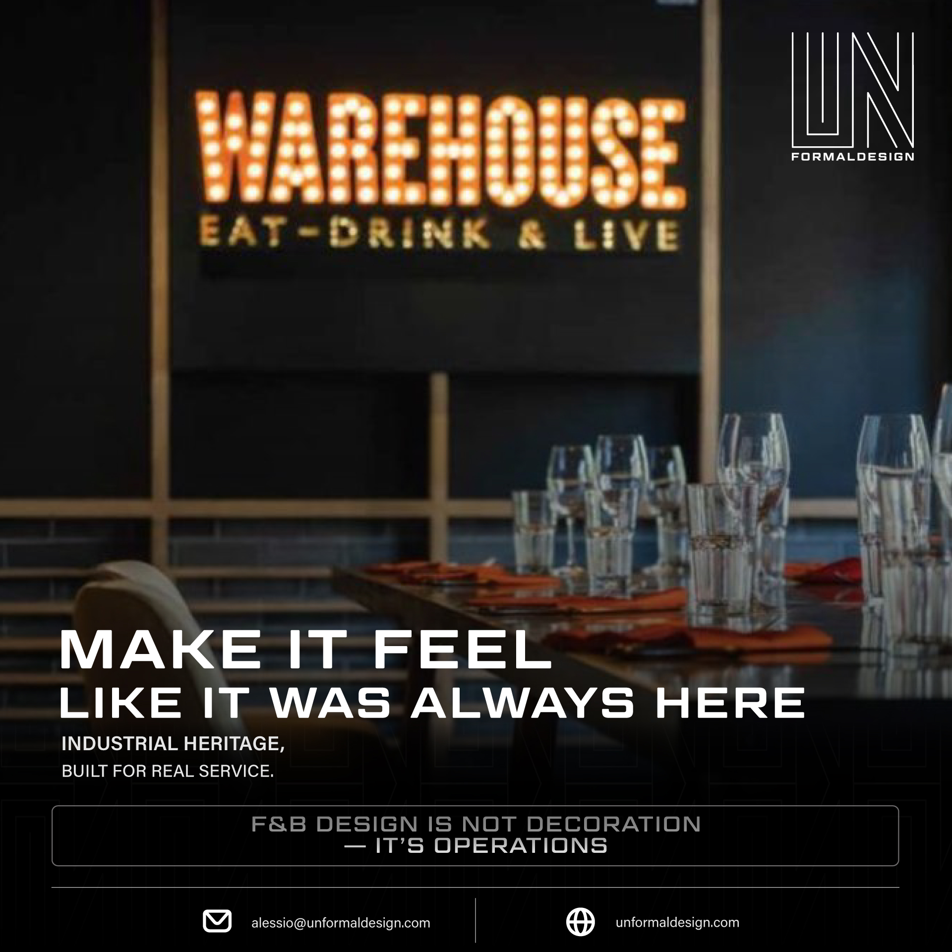 Industrial Restaurant Interior Design in Phuket: Warehouse Wine & Dine