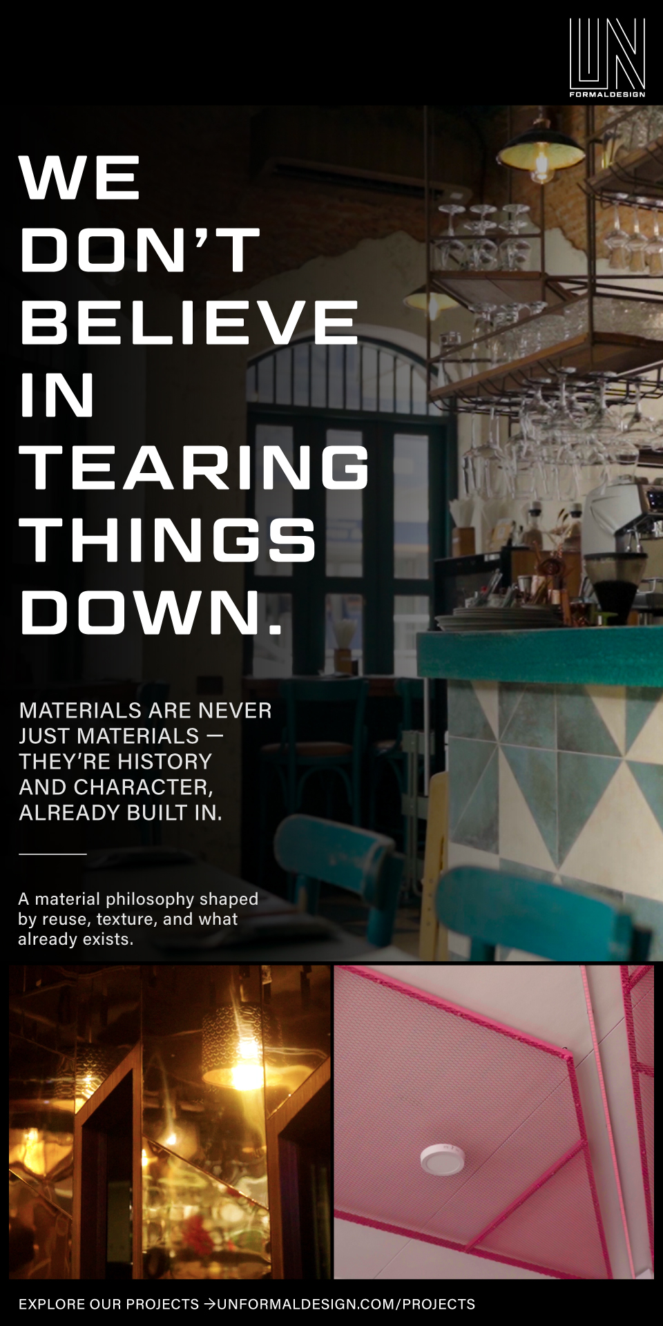 Material-Led Interior Design: Why Reuse Beats Replace in Hospitality Spaces