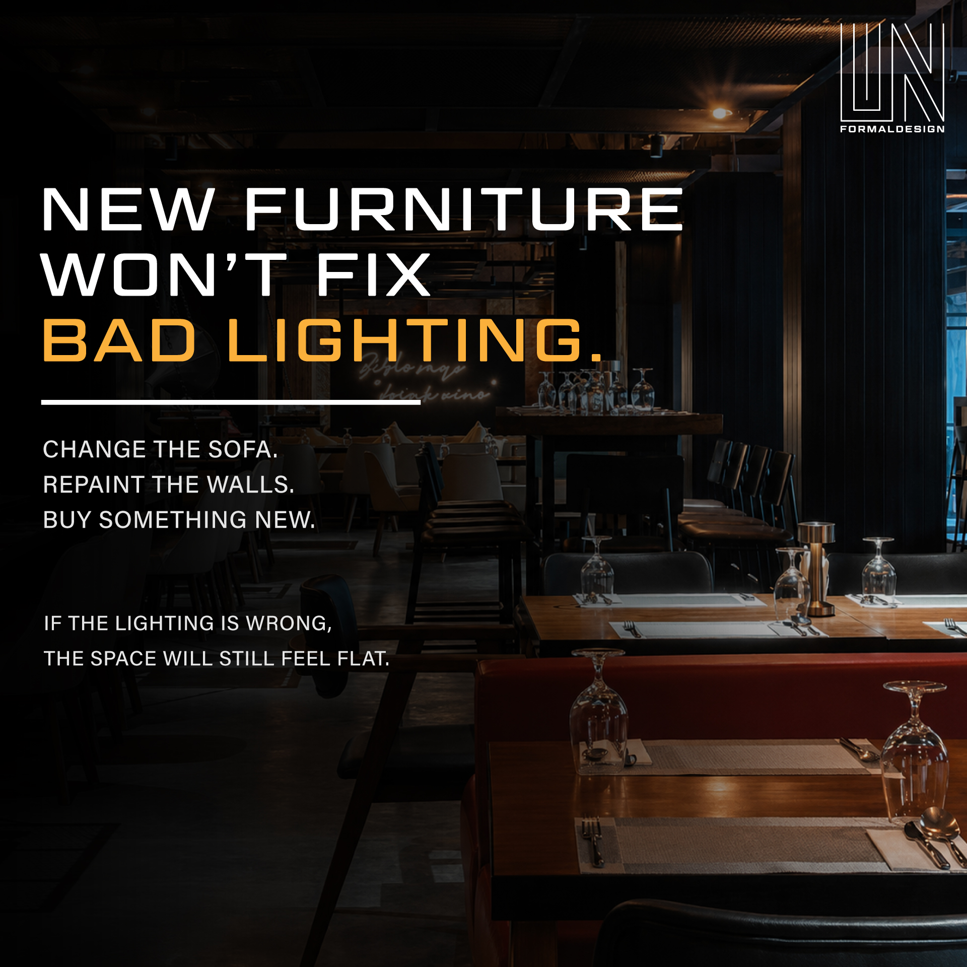 Why Lighting, Not Furniture, Transforms a Hospitality Interior