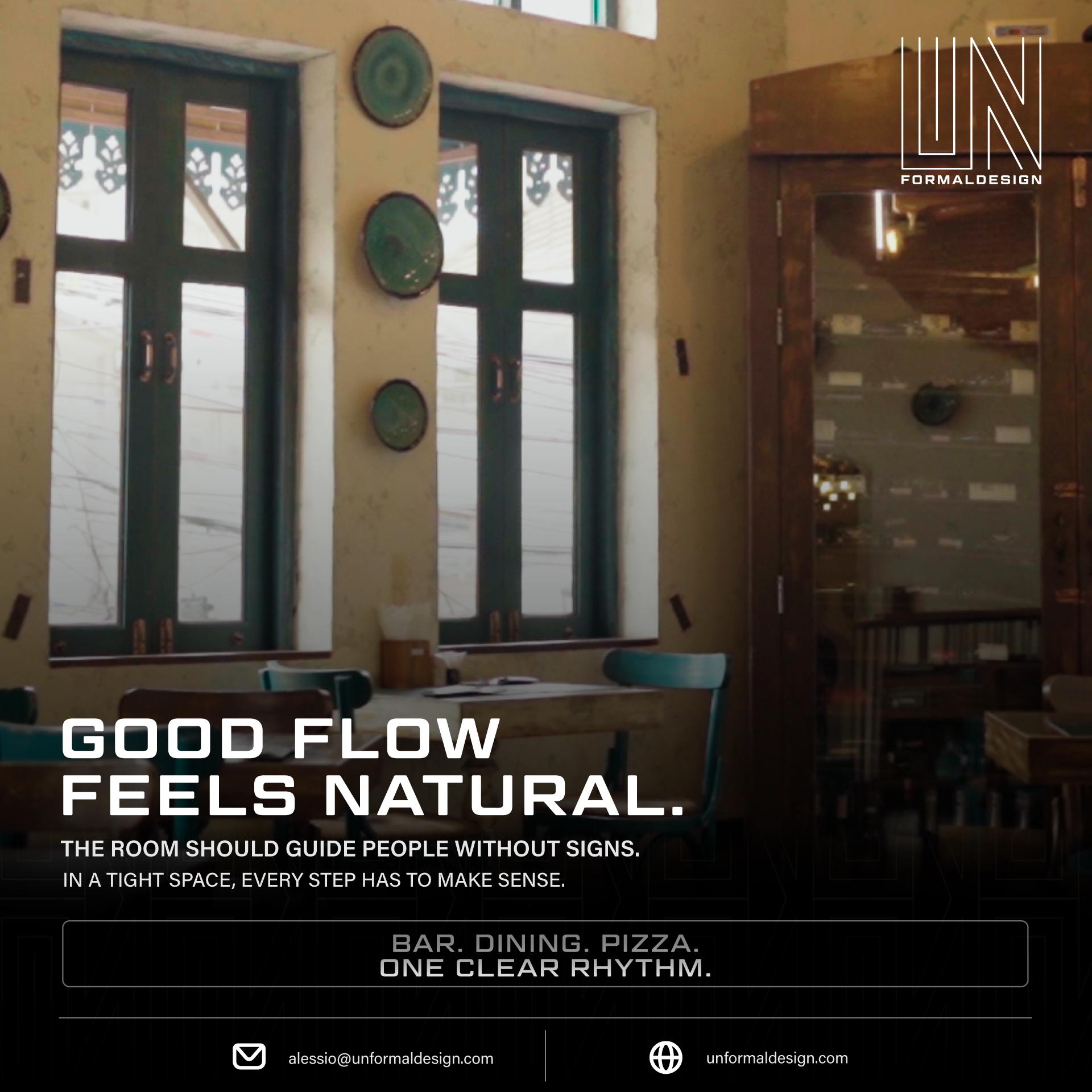Small-Space Restaurant Design: Why Flow Matters Most When Every Metre Counts