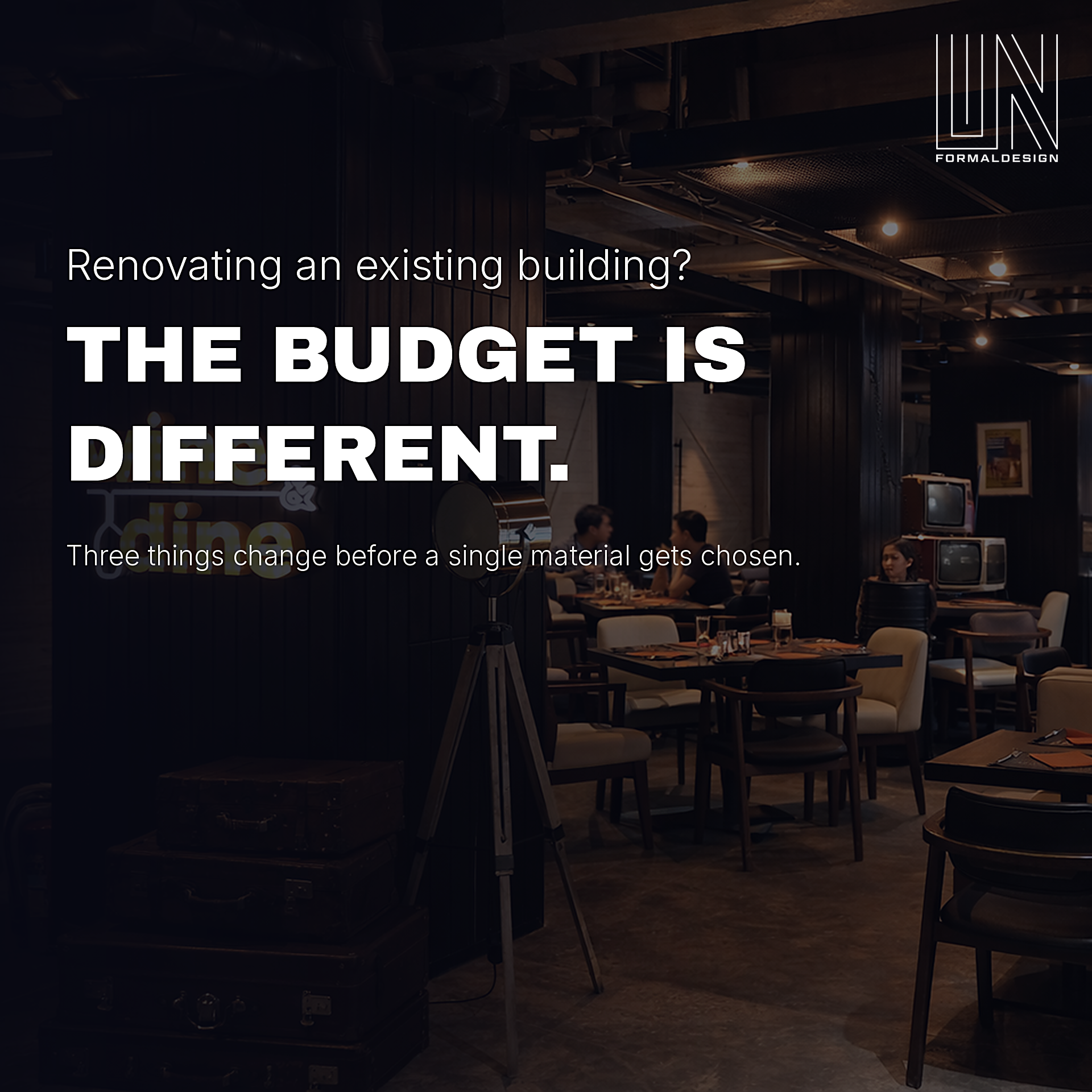 Renovating an Existing Building in Bangkok: Why the Budget Conversation Is Different